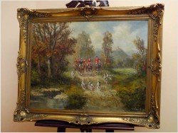 POLECAMY! WYJAZD NA POLOWANIE - WLADIMIR GRECHOW (*1917 IN MOSCOW)