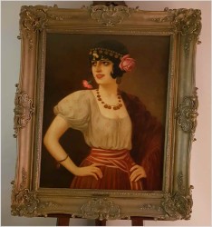 Godny Uwagi w Stylu Art Déco, Południowa Piękność - Anton Kaulbach (1864-1930)