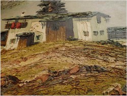 POLECAMY! KRAJOBRAZ ALPEJSKI -  WOLFGANG HEINZ UNGER *1929