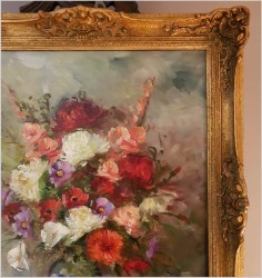 KWIATY W WAZONIE - JEAN JACQUES FOULON (1923-1980)