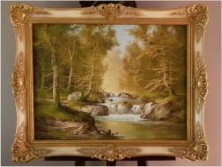 Ciekawe Malarstwo Romantyczne, Tajemniczy Las - Hans Wagner *1924