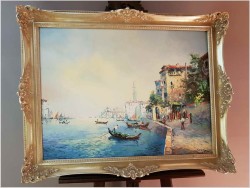 Mega Rarytas! Technika Szpachlowa, Wenecja - Carol Spree *1907