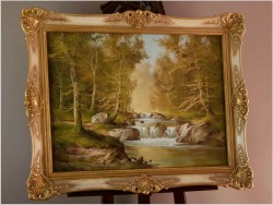 Ciekawe Malarstwo Romantyczne, Tajemniczy Las - Hans Wagner *1924