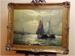 POLECAMY!  NOKTURN MARYNISTYCZNY ! org HELMUT KALUZA 1912-1984 HAMBURG