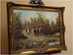 PARFORCEJAGD, WYJAZD NA POLOWANIE - LAUNNERT, NIEMCY XXw.