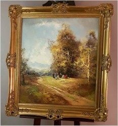 Polecamy Impresjonizm! Rodzinny Piknik w Krajobrazie Późnego Lata - Anselm Prester (1909 - 1959)