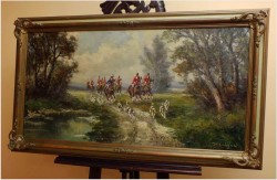 POLECAMY! WYJAZD NA POLOWANIE - WLADIMIR GRECHOW (*1917 IN MOSCOW)