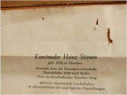 ROMANTYCZNY KRAJOBRAZ - HEIZ STIENEN *1918 DRESDEN