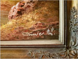 Wodospady w Pitztal z Widokiem na Wildgrat - Gustaw Weiss/Guwe