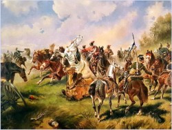 Batalistyka! ★ Rudolf Alfred HÖGER (1877-1930 Wiedeń) Rozmiar 130x100