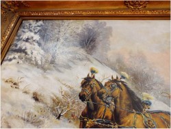 WYJAZD Z ZAMKU ~ ULPIANO CHECA  SANZ (Spanish, 1860-1916)