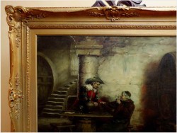 UNIKAT! DEGUSTACJA WINA ! org Prof. Willi DEPRÉ (1922-1995r.) „Blejtram, pieczęć lakowa!”