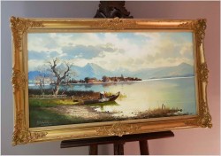 Jezioro Chiemsee ~ Helmut Stadelhofer (1914- 1979)