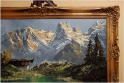 MALARSTWO SZPACHLOWE - org HERBERT UERPMANN (1911-1996)