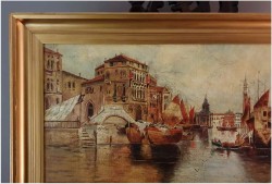 Wenecja | Widok na Canale Grande - Pietro Fragiacomo (Italy 1856-1922)