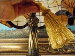 POLECAMY! DUŻA SALONOWA LAMPA TIFFANY