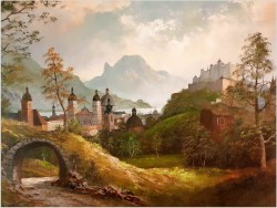 Dolina Zamków w Szwajcarii - Gustaw Weiss/Guwe