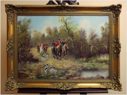 PARFORCEJAGD, WYJAZD NA POLOWANIE - LAUNNERT, NIEMCY XXw.