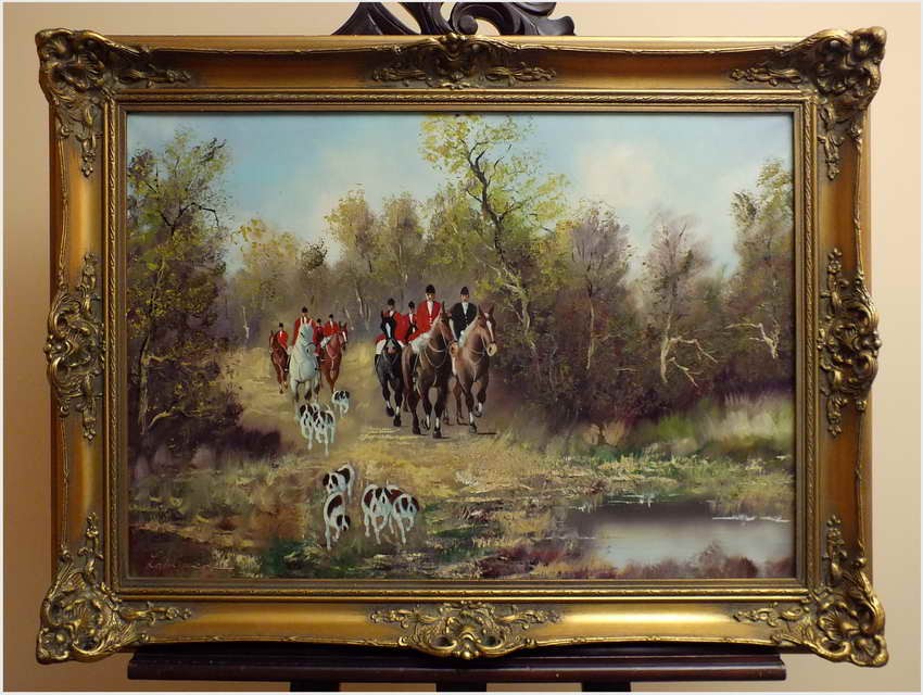 PARFORCEJAGD, WYJAZD NA POLOWANIE - LAUNNERT, NIEMCY XXw.