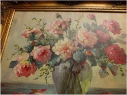 BUKIET KWIATÓW W WAZONIE ~ HEDWIG PETERMANN (1877-1919?)