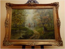 POLECAMY! WYJAZD NA POLOWANIE - WLADIMIR GRECHOW (*1917 IN MOSCOW)