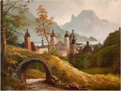 Dolina Zamków w Szwajcarii - Gustaw Weiss/Guwe