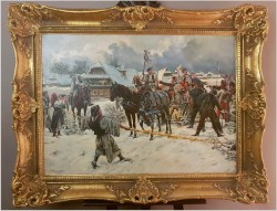 Polecamy! Brama Weselna w Zimowej Scenie - Piotr C. Stojanow (Bulgarisch, 1857-1957)