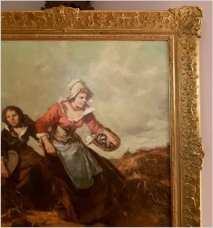 Malarstwo Aukcyjne! Powrót Przez Wydmy - Dickmeis Gerhard (Heinsberg 1918 - 1978 Jülich)