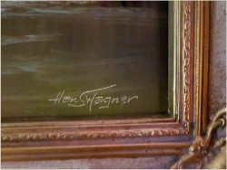 Ciekawe Malarstwo Romantyczne, Tajemniczy Las - Hans Wagner *1924