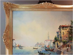 Mega Rarytas! Technika Szpachlowa, Wenecja - Carol Spree *1907