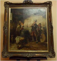 RARYTAS! MUZYKA I WINO - DICKMEIS GERHARD (Heinsberg 1918 – 1978 Jülich)