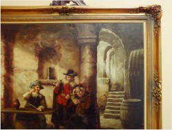 MEGA ROZMIAR! PRÓBA WINA U MNICHA - Willi DEPRÉ (1922-1995) + Originalbrief!