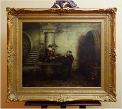 UNIKAT! DEGUSTACJA WINA ! org Prof. Willi DEPRÉ (1922-1995r.) „Blejtram, pieczęć lakowa!”