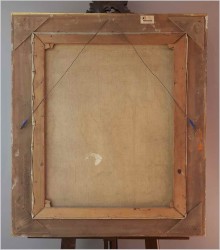 Piękny Obraz w Stylu Art Déco, Hiszpanka z Kastanietami - Anton Kaulbach (1864-1930)