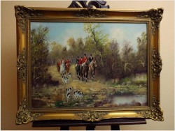 PARFORCEJAGD, WYJAZD NA POLOWANIE - LAUNNERT, NIEMCY XXw.