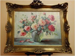 BUKIET KWIATÓW W WAZONIE ~ HEDWIG PETERMANN (1877-1919?)