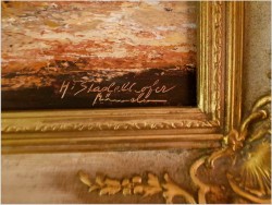 Rybak z Widokiem na Fraueninsel, Chiemsee - Helmut Stadelhofer (1914- 1979)