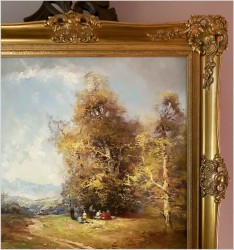 Polecamy Impresjonizm! Rodzinny Piknik w Krajobrazie Późnego Lata - Anselm Prester (1909 - 1959)