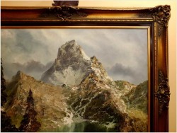 MUZEALNY UNIKAT! GROßE SCHLENKERNSPITZE - org HERBERT UERPMANN (1911-1996)