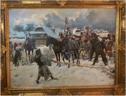 Polecamy! Brama Weselna w Zimowej Scenie - Piotr C. Stojanow (Bulgarisch, 1857-1957)