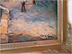 Mega Rarytas! Technika Szpachlowa, Wenecja - Carol Spree *1907