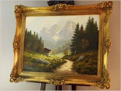 WILDER KAISER, TIROL IN ÖSTERREICH - sygn, LEIDNER XXw.