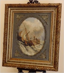 MEGA RARYTAS! STARA MUZEALNA MARYNISTYKA - HENRIK WILLEM MESDAG (1831-1915)
