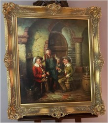 Próba wina u mnicha - org Hein van Doren ur. (1930r Düsseldorf )