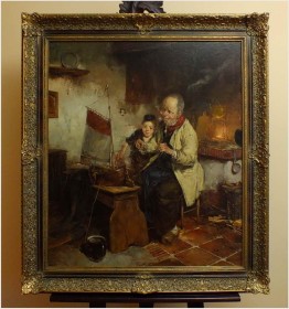 ZABAWA Z WNUCZKIEM! DICKMEIS GERHARD (1918-1978r.)