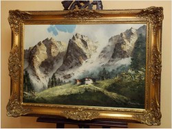 ARCYDZIEŁO! WILDER KAISER, TIROL - JOACHIM ERNST LEMKE *1916