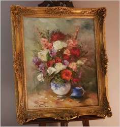 KWIATY W WAZONIE - JEAN JACQUES FOULON (1923-1980)