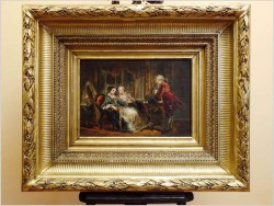 WYJĄTKOWY OBRAZ ROKOKO! - BENNETT, Frank Moss (1874-1952)