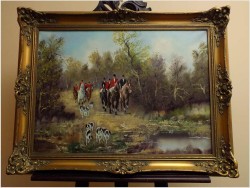 PARFORCEJAGD, WYJAZD NA POLOWANIE - LAUNNERT, NIEMCY XXw.