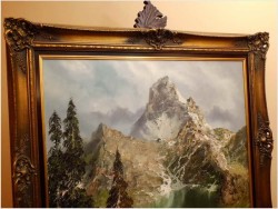 MUZEALNY UNIKAT! GROßE SCHLENKERNSPITZE - org HERBERT UERPMANN (1911-1996)